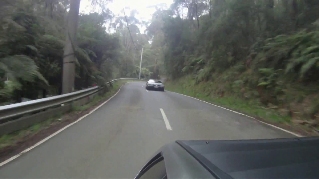 Deloreans cruising through Healesville, country Victoria 2012