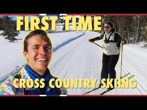 Trying cross-country skiing for the first time!| Visit Norway