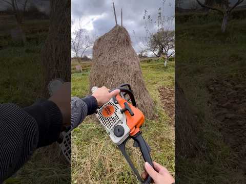 STIHL - MS 180 запуск і робота