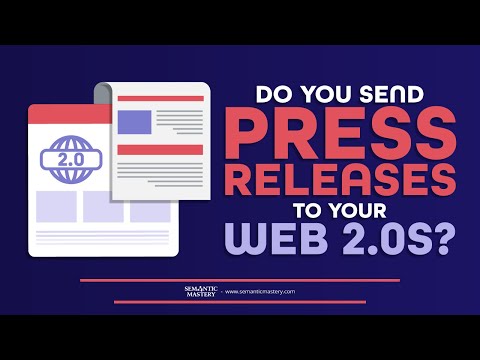 Do You Send Press Releases To Your Web 2.0s?