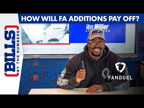 How Will Free Agent Additions Pay Off? | Bills By The Numbers Ep. 24 | Buffalo Bills video clip
