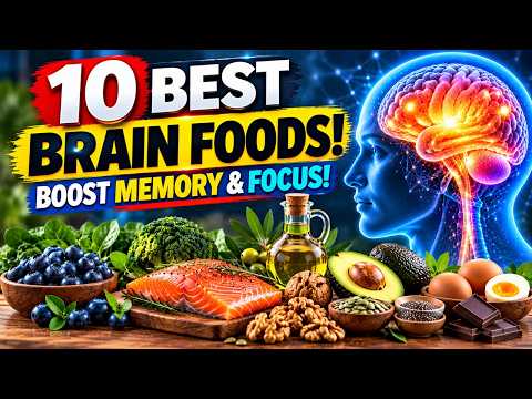 Top 10 <strong>Foods</strong> for Brain Health | Boost Memory, Focus &amp; Brain Function