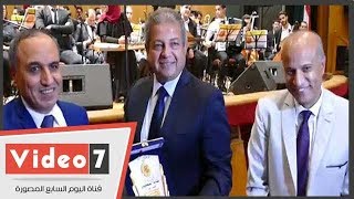 نقابة الصحفيين تكرّم وزير الرياضة في احتفالية quotالعاشر من رمضان ...