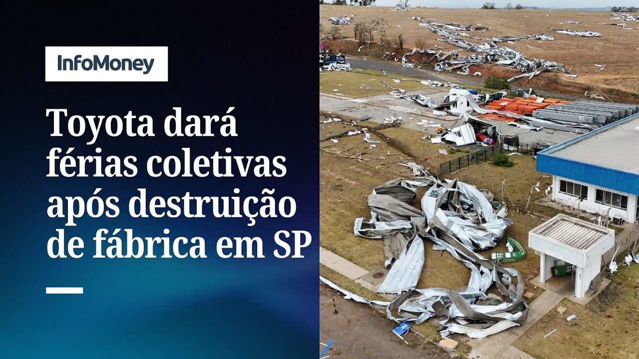 Toyota dará férias a 57 mil funcionários após destruição em fábrica | InfoMoney News
