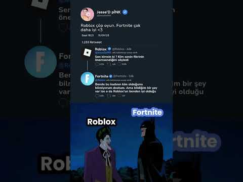 Roblox ve Fortnite 💀