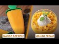 Mango Popsicles| Mango Cream | आसान आम की रेसिपी | Mango Recipes | Sanjeev Kapoor Khazana