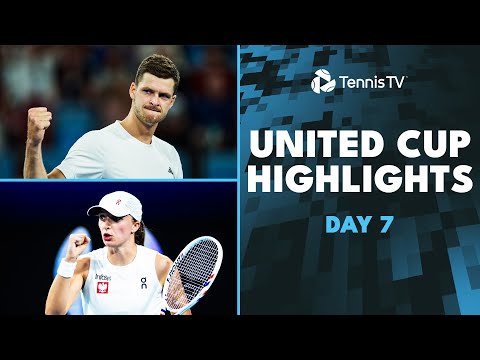 Hurkacz Takes On Harris & Swiatek vs Boulter | United Cup 2025 Day 7 Highlights