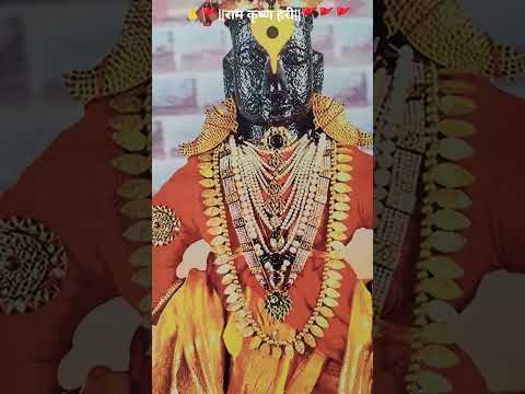 🙏🚩विठ्ठलाच्या-कानामध्ये मासे का घातले आहेत...