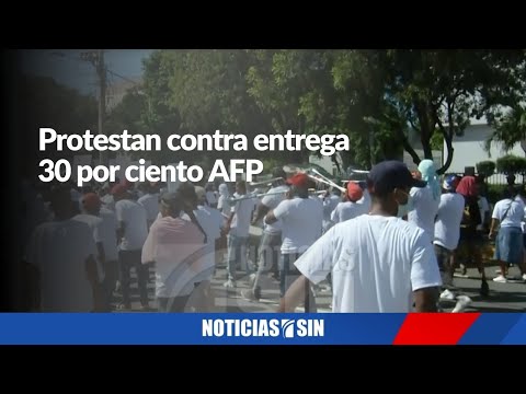 Marchan para que no se libere el 30% AFP