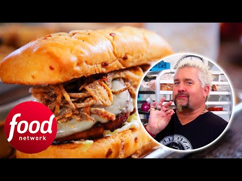 Guy Is In Shock After Tasting The Best Cured Meat He's Ever Had! | Diners Drive-Ins & Dives