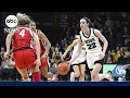 Iowa basketball star Caitlin Clark shatters NCAA record in historic first