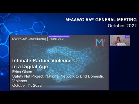Intimate Partner Violence in a Digital Age with Erica Olsen, Safety
Net Project Director