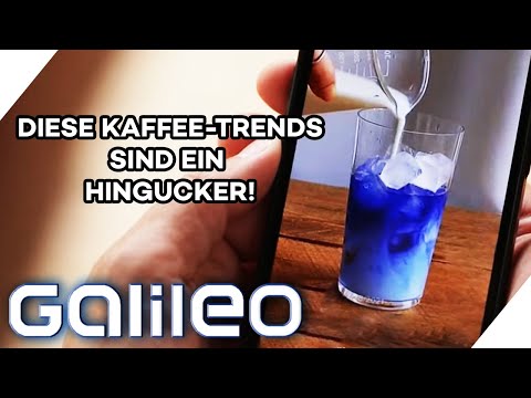 Verrückte Farben & Vitaminbomben! Kaffee-Trends, die man nicht missen sollte! | Galileo | ProSieben