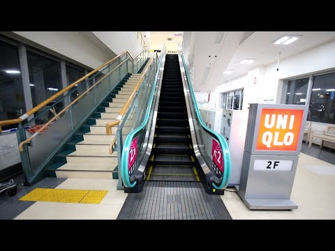 【三菱製】ゆめタウン大牟田　昇りエスカレーター