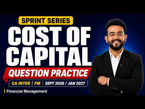 Cost of Capital Full Chapter |  Question Practice | FM by Modi Sir | HJ Classes