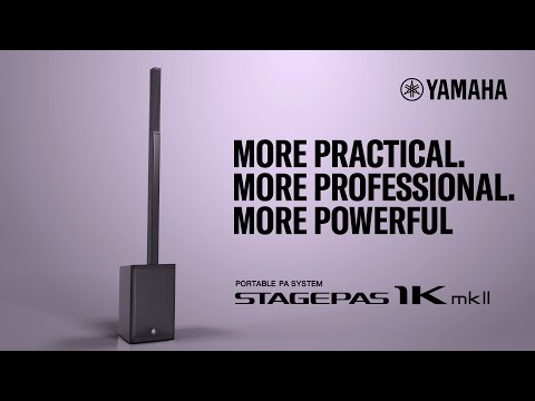 Yamaha Portable PA System STAGEPAS 1K mkII