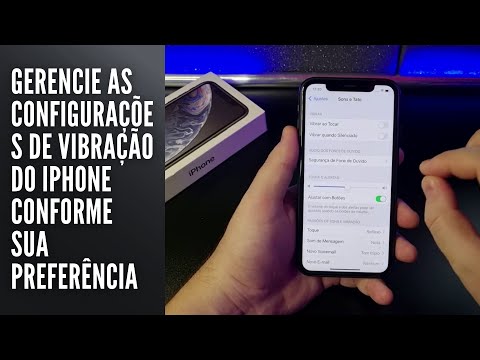 Gerencie as configurações de vibração do iPhone