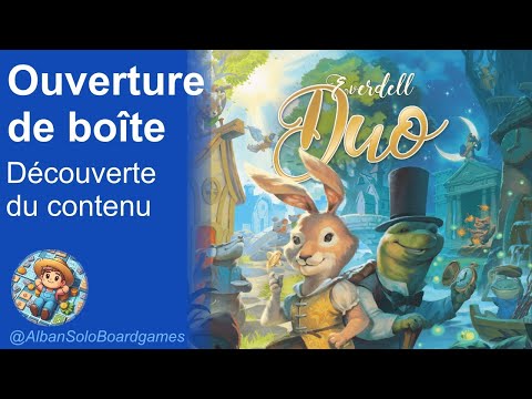 [FR] Everdell Duo (1/2) | Ouverture de boîte | Découverte des composants