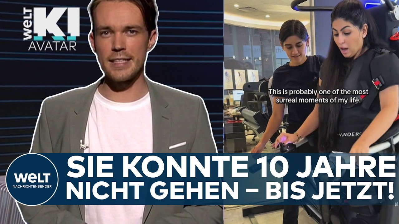 KI WELT: Exoskelett lässt Gelähmte wieder gehen – Wandercraft bringt Mobilität mit KI zurück!