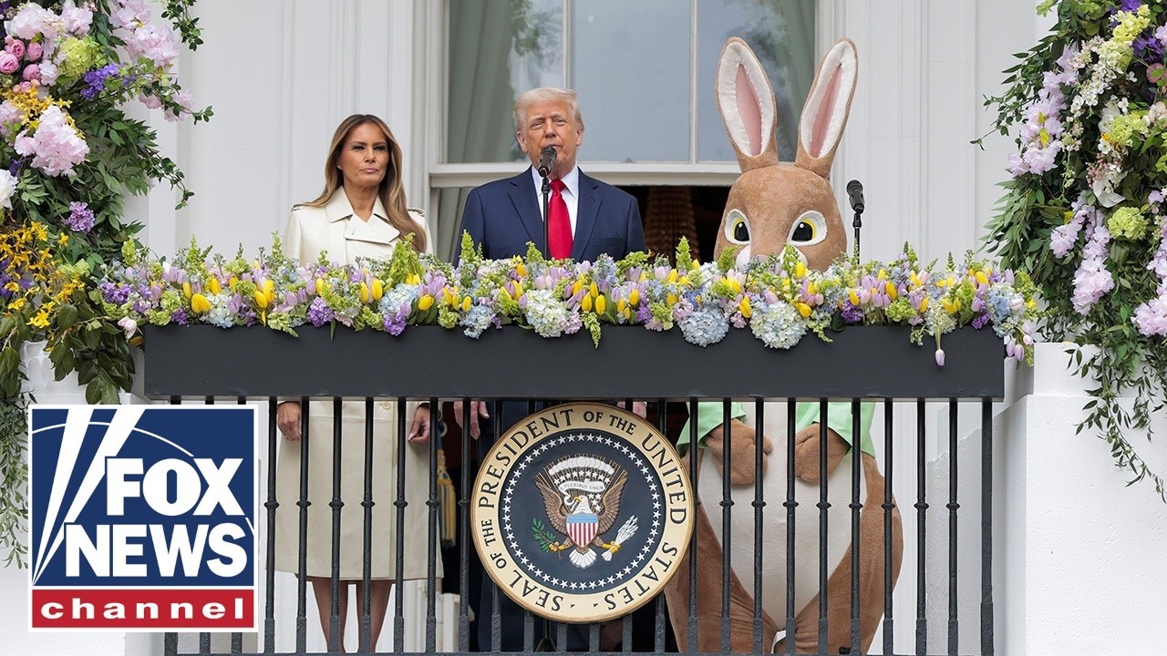 WATCH LIVE: Trump, First Lady host White House Easter Egg Roll