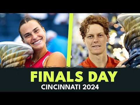 FINALS DAY: Go Behind-the-Scenes as Aryna Sabalenka and Jannik Sinner Claim Victory in Cincinnati!