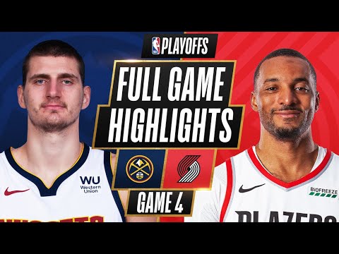 #3 NUGGETS at #6 TRAIL BLAZERS | FULL GAME HIGHLIGHTS | May 29, 2021