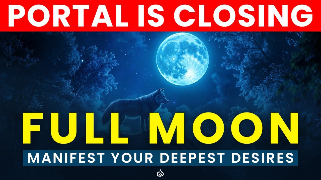 Full Moon Portal is Closing (Wolf Moon): Manifest Your Deepest Desires Before the Portal Closes
