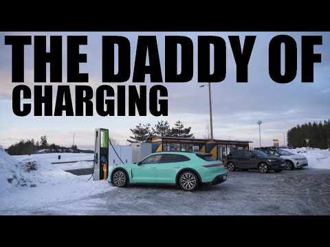 Porsche Taycan Cross Turismo 10-80% CHARGING TEST