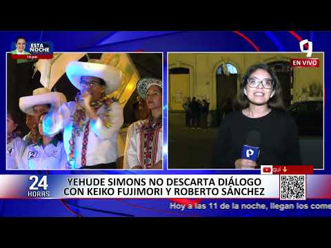 Yehude Simon se muestra abierto a conversar con Keiko Fujimori y Roberto Sánchez