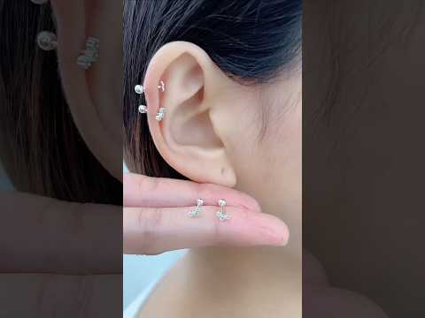 Silver Shining Earrings//Elegant Jewellery//#viral #shorts
