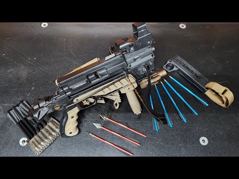 Most Lethal Automatic Crossbow Pistol in the World