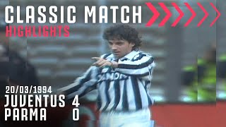 Juventus 4-0 Parma | Del Piero's First Career Hat-Trick! | Classic Match Highlights