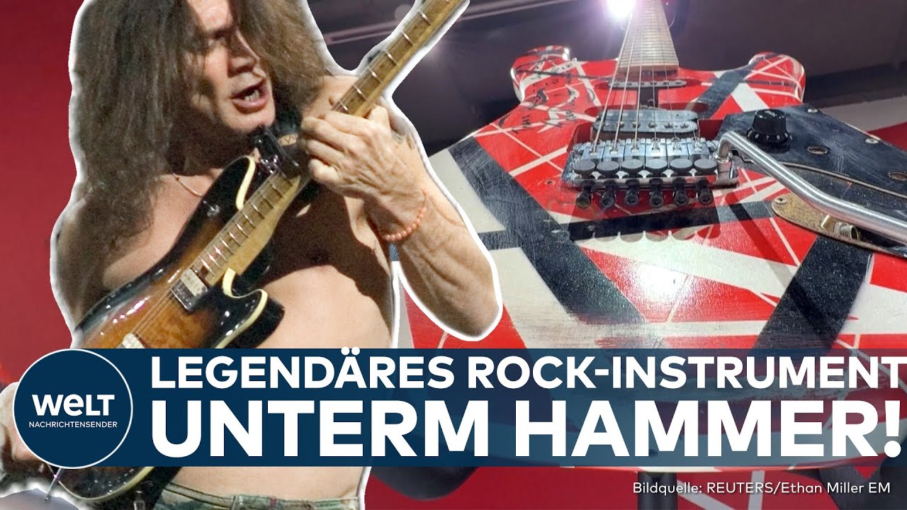 VAN HALEN-GITARRE: Ikonisches Rock-Relikt aus den 80ern erzielt Millionen bei spektakulärer Auktion!
