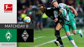 Werder Bremen — Borussia M’gladbach 5-1 | Highlights | Matchday 8 – Bundesliga 2022/23