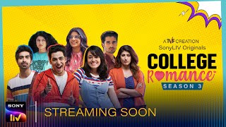 College Romance Season 3 SonyLIV Web Series (2022) Official Trailer