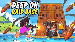 YouTube thumbnail for SebbyK's video titled 'WALLING In a WHOLE ISLAND Before Raiding EVERY BASE in Rust!!!'
