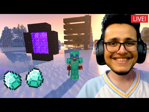 Got Full Diamond Armor - MINECRAFT New World Day 2 ?