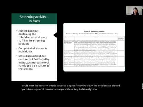 ACRL Health Sciences IG: Interactive Online Library Instruction Series: Part 1