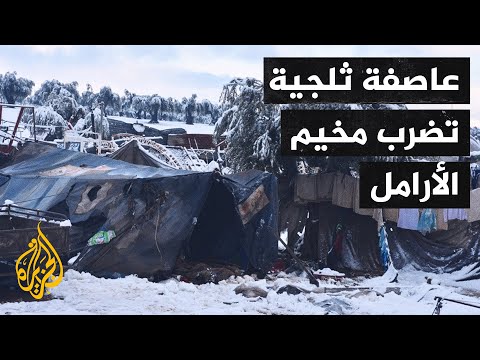 سوريا.. تضرر 47 مخيما للنازحين جراء منخفض جوي شمال غربي البلاد