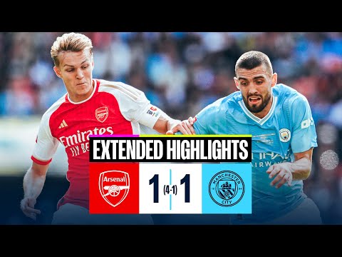 EXTENDED HIGHLIGHTS | Arsenal 2-1 Man City | Defeat on penalties in Community Shield