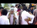 CM Jagan at Visakha Sarada Peetham | Raja Shyamala Yagam |@SakshiTV