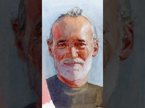 Watercolour Portrait Demo 🎨