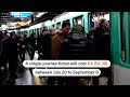 Paris metro ticket price to double during 2024 Olympics  - 01:02 min - News - Video
