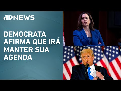 Donald Trump aceita desafio e afirma que irá debater com Kamala Harris