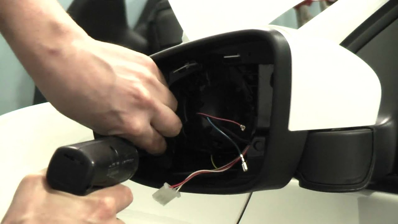 Replace ford focus wing mirror youtube #3