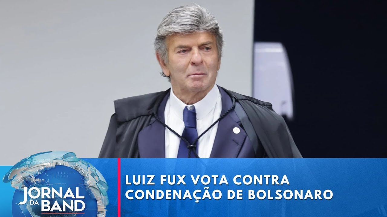 Luiz Fux vota contra condenação de Bolsonaro | Jornal da Band