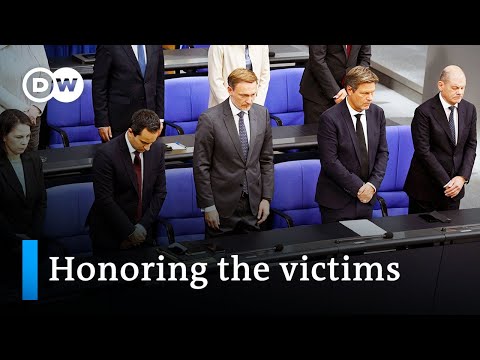 Germany's parliament holds minute of silence for victims of Hamas' terror attacks on Israel