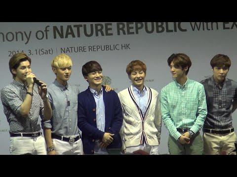 EXO-M(엑소엠) Fan Meeting In Hong Kong 20140301