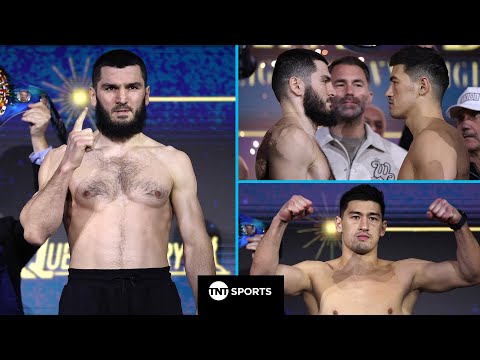 FULL Artur Beterbiev vs Dmitry Bivol weigh-in for FINAL explosive face-off 👀 🥶🏆 #TheLastCrescendo