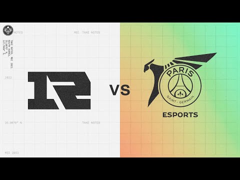 RNG vs PSG｜2022 Mid-Season Invitational Rumble Stage Day 2 Game 2